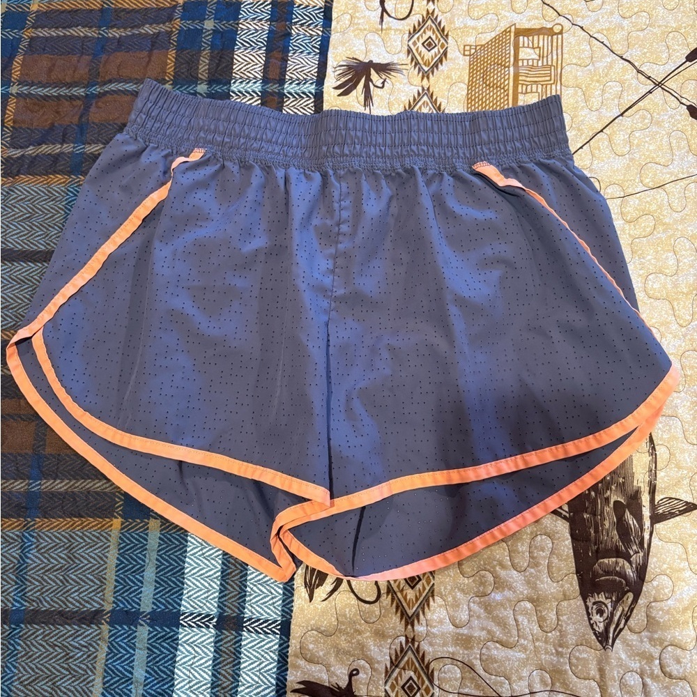 C9 by Champion Grayish blue orange detail Athletic Running Shorts women’s L